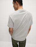 Pure Cotton Midweight Pocket T-shirt