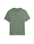 Pure Cotton Midweight Pocket T-shirt