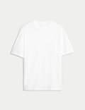 Pure Cotton Midweight Pocket T-shirt