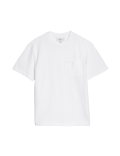 Pure Cotton Midweight Pocket T-shirt