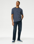 Pure Cotton Striped T-Shirt