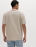 Relaxed Fit Cotton Rich Stripe T-Shirt