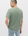 Relaxed Fit Cotton Rich Ultimate Performance Striped T-Shirt