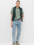 Relaxed Fit Cotton Rich Ultimate Performance Striped T-Shirt