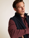 Zip Up Fleece Gilet