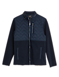 Waffle Zip Up Jacket