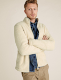 Zip Up Sherpa Fleece Jacket