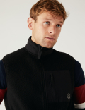 Zip Up Polar Fleece Gilet
