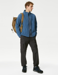 Fleece Zip Up Funnel Neck Jacket