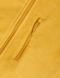 Fleece Zip Up Funnel Neck Jacket