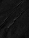 Fleece Zip Up Funnel Neck Jacket