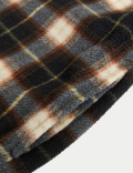 Polar Fleece Check Overshirt