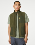 Polar Fleece Zip Up Gilet