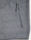 Zip Up Funnel Neck Micro Fleece