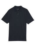Pure Cotton Geo Print Polo Shirt
