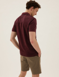 Premium Pure Cotton Striped Polo Shirt