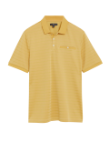Modal Soft Touch Stripe Polo Shirt