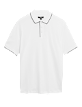 Pure Cotton Tipped Polo Shirt
