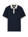 Cotton Rich Textured Polo Shirt