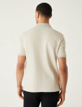 Cotton Rich Textured Polo Shirt