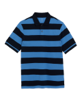 Pure Cotton Striped Polo Shirt