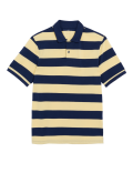Pure Cotton Striped Polo Shirt