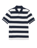 Pure Cotton Striped Polo Shirt