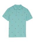 Pure Cotton Pique Embroidered Polo Shirt