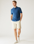 Pure Cotton Cactus Print Polo Shirt