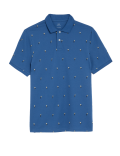 Pure Cotton Cactus Print Polo Shirt