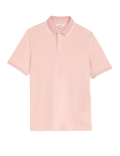 Modal Rich Tipped Collar Polo Shirt
