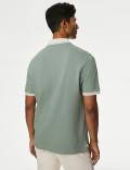 Cotton Rich Textured Polo Shirt