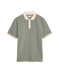 Cotton Rich Textured Polo Shirt