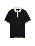 Cotton Rich Textured Polo Shirt