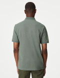 Pure Cotton Tipped Pique Shirt