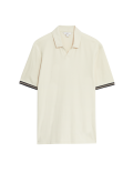 Pure Cotton Tipped Polo Shirt