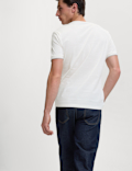 Pure Cotton Textured T-Shirt