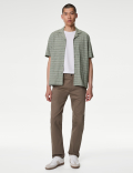 Cotton Rich Button Through Polo Shirt