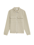 Cotton Rich Zip Jacket