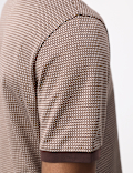Pure Cotton Jacquard T shirt