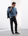 Cotton Rich Crew Neck Sweatshirt