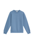 Cotton Rich Crew Neck Sweatshirt