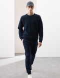 Cotton Rich Crew Neck Sweatshirt