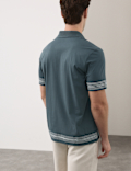 Pure Supima&reg; Cotton Embroidered Polo Shirt