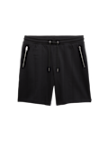 Regular Fit Cotton Rich Drop Needle Shorts