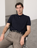 Fine Mercerised Cotton Pique Polo