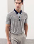 Modal Rich Tipped Soft Polo Shirt