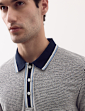 Modal Rich Tipped Soft Polo Shirt