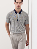 Modal Rich Tipped Soft Polo Shirt