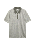 Modal Rich Tipped Soft Polo Shirt